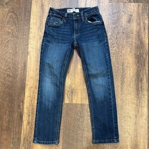 Levi's Jeans 511 Boys Jeans 8 Reg‎ Slim Fit Dark Wash Performance Denim School